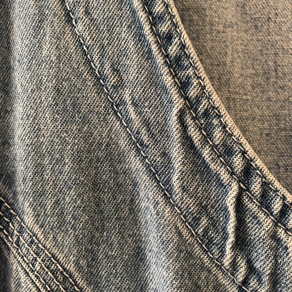 Vintage Denim Button Up Dress - Picture 7 of 11